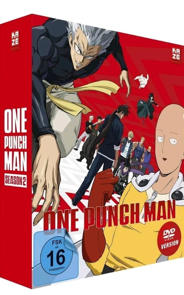 One Punch Man - Staffel 2 - Gesamtausgabe - DVD - NEU - Bild 1 von 1