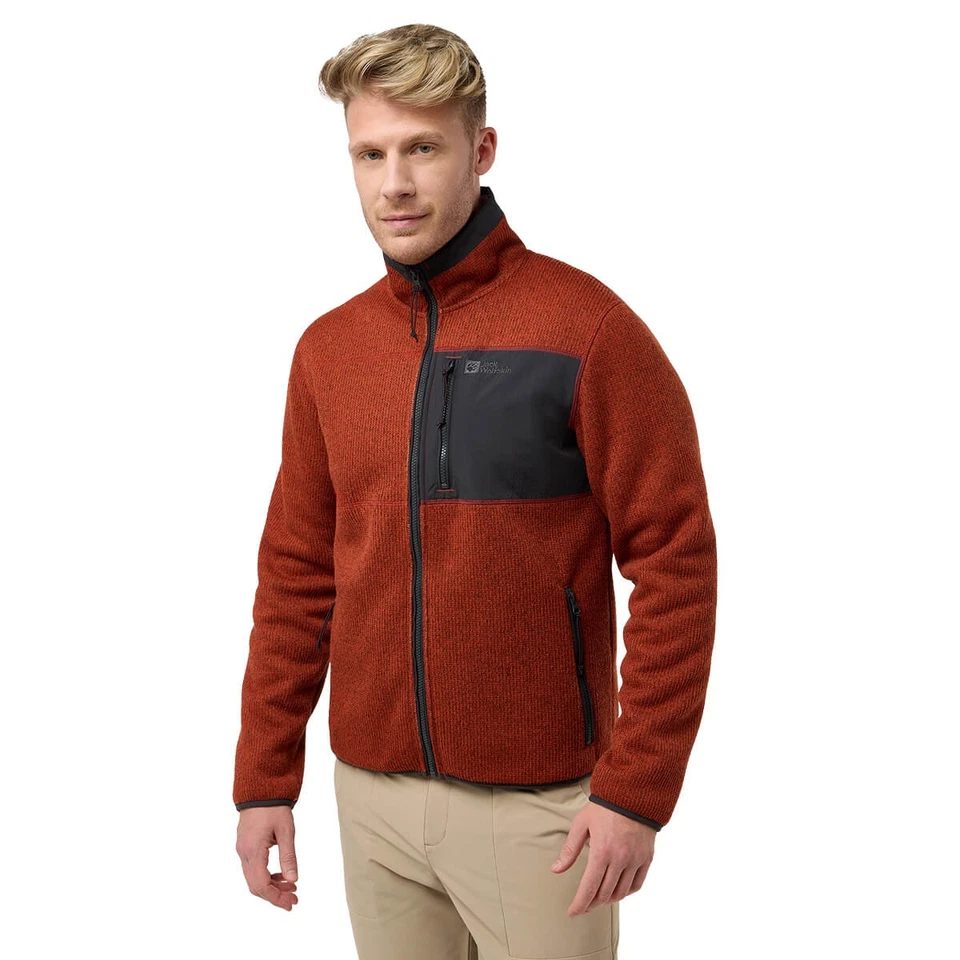 Chaqueta polar Sherpa forrada ligera Kaminfeuer Jack Wolfskin para hombre Foto 1 de 1