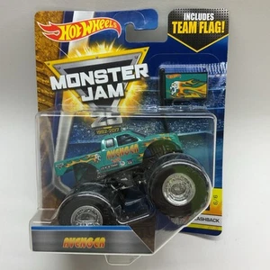 Monster Jam Avenger Flashback Hot Wheels 1:64 Truck Team Flag Series sin humo - Imagen 1 de 10