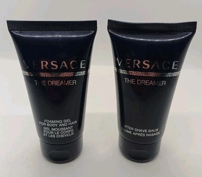 Bálsamo para después del afeitado Versace The Dreamer + gel espumoso 1,7 oz como en la foto Foto 1 de 4