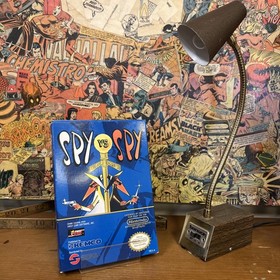 Spy vs. Spy ~ NES Nintendo CIB ~ Scheda di registrazione ~ Mad Magazine