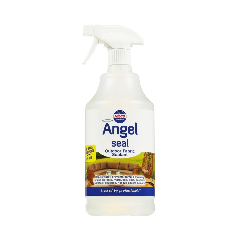 Nilco Angel Seal 1L Fabric Sealant Outdoor Waterproofing Spray For Cushions - Image 1 of 1