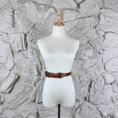 Cinturón Ralph Lauren Cuero Tri-Correas Coñac | 24”, XS Foto 1 de 4