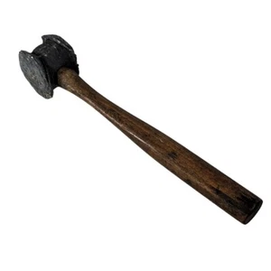 Lead Hammer Mallet 21-oz. Vintage Wooden Handle Workshop Tools Rustic Weathered - Picture 1 of 13