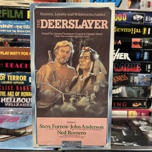 The Deerslayer 1978 VHS Tested Steve Forrest Western TV Movie HTF Starmaker OOP - Picture 1 of 14