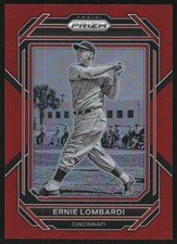 2023 Panini Prizm Prizm Red #219 Ernie Lombardi /199