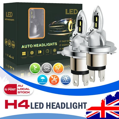 For MITSUBISHI 380(2005-2008)Kit H/L Beam H4 LED Headlight Globe 12000LM - image 1 of 4