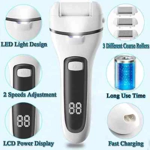 Rechargeable Callus Remover for Feet, 13-in-1 Professional Pedicure Tools Foot - Picture 1 of 9
