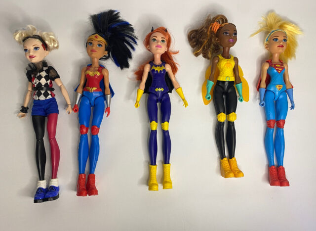 Dc Super Hero Girls Boneca c/ Ação Arlequina Mattel