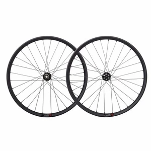 27,5er Carbon Radsatz Boost Clincher schlauchlose Scheibenbremse Mountainbike Felge matt - Bild 1 von 7