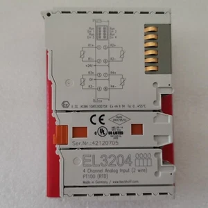 A●Beckhoff EL3204 Analog Input Terminal Module New - Imagen 1 de 5