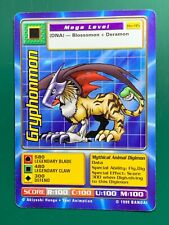 Gryphonmon BO-95 Digimon Card 1991