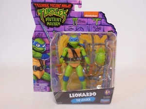 PLAYMATES TEENAGE MUTANT NINJA TURTLES - MUTANT MAYHEM LEONARDO TMNT FIGURE - Picture 1 of 6