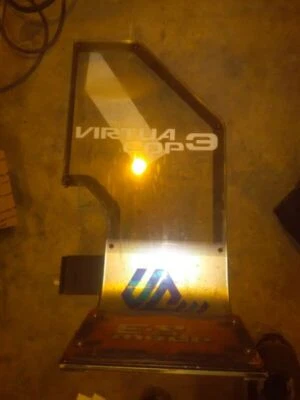 sega virtua cop 3 arcade deluxe big screen cabinet footpedal #2 - Image 1 of 3