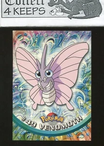 1999 Topps Pokemon #49 Venomoth (Damaged) - Picture 1 of 4