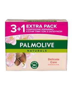bar-Seifen Palmolive Milch Von Mandel Empfindliche Care Stücke 3 (9 bar-Seifen) - Bild 1 von 2