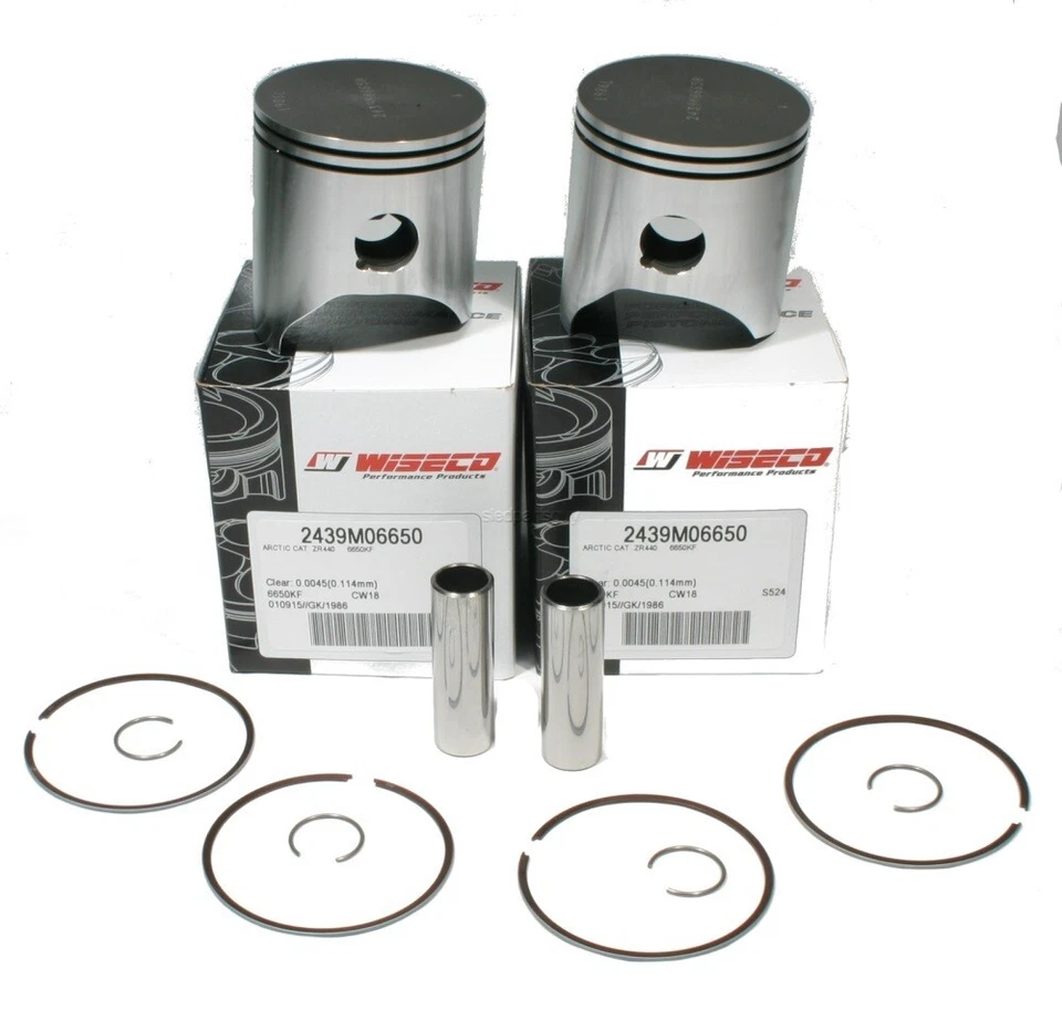 Arctic Cat ZR 440 Sno-Pro, 2002-2003, поршни Wiseco 2439M06650 - Изображение 1 из 1