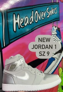 Nike Air Jordan 1 Retro OG Co Japan DC1788-029 Neutral Grey Größe 9 Original Vintage - Bild 1 von 5