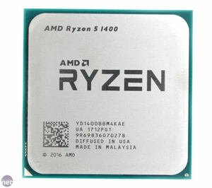 AMD Ryzen 5 1400 4 Core 8 Thread 3.2 GHz L3-8MB Socket AM4 R5 1400 CPU Processor - Picture 1 of 1