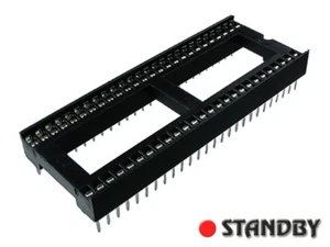 5pcs 52 PIN  DIL DIP IC SOCKET PCB MOUNT CONNECTOR  Pitch 1,778mm - Bild 1 von 1