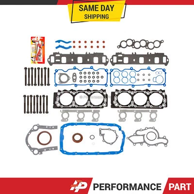 Juego completo de juntas pernos de cabeza para 01-07 Ford Taurus Mercury Sable 3.0 VIN 2 U OHV Foto 1 de 4