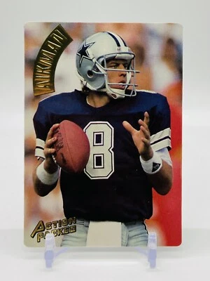 Troy Aikman 1994 Action Packed #20 Dallas Cowboys HOF - Image 1 of 2