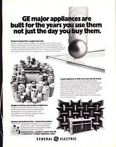 Vintage Printanzeige 1973 für GE Appliances - Bild 1 von 1