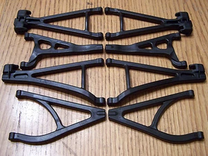Fits Traxxas 3.3 Revo Front & Rear Suspension A-Arms A-Arm Set Brushless E-Revo - Picture 1 of 1