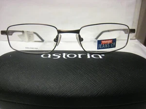 WRANGLER EYEGLASS FRAMES Style CHECKERED FLAG in BROWN 50-18-135-27v With Case - Picture 1 of 6