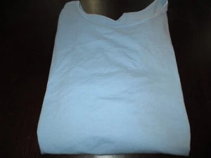 Womens 3/4 sleeve baby blue shirt Shein size 3XL plus - Picture 1 of 2