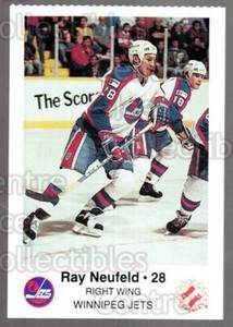 1988-89 Winnipeg Jets Police #16 Ray Neufeld