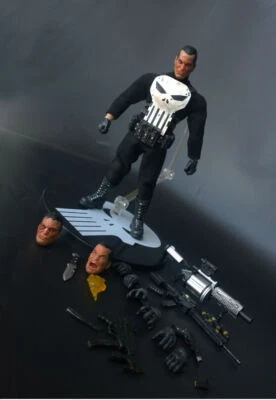 Nuevo 1/12 Punisher Edición Especial Operaciones Tela 6 pulgadas Figura de Acción Caja Set Colección Foto 1 de 4