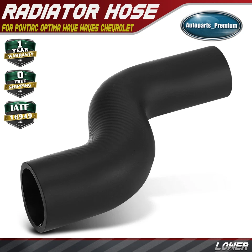 Manguera de refrigerante de radiador inferior para Pontiac Optima Wave Wave5 Chevrolet Aveo EPDM Foto 1 de 4