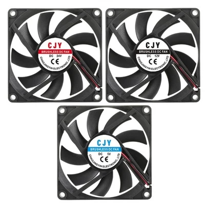 80mm Cabinet Cooling Fan Low Noise Energy For PC Workstation Gaming Console - Image 1 of 4