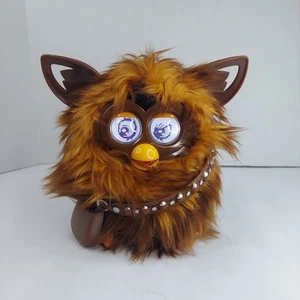 Disney Furby Star Wars Chewbacca Wookie 2012 Chewy Furbacca Hasbro Works Video - Picture 1 of 8