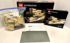 LEGO (21005) Architecture: Fallingwater - 100% Complete w/ Box & Instructions