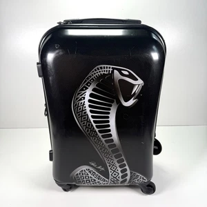 Genuine Shelby Racing Carbon Fiber Carry-on Luggage - Ford Mustang - RARE! - Picture 1 of 7