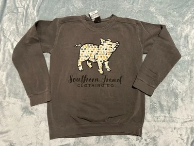 Sudadera Southern Trend Cerdo Gatos Colores Confort Pequeña  Foto 1 de 4