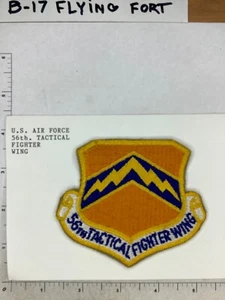 VINTAGE USAF 56th TACTICAL FIGHTER WING SQUADRON PATCH - Picture 1 of 1