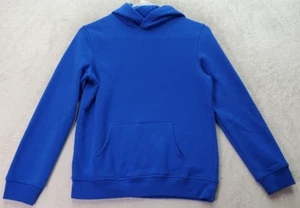 Ideology Hoodie Youth Medium Blue Cotton Long Raglan Sleeve Pockets Pullover - Picture 1 of 7