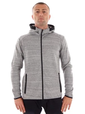 CMP Multi Chaqueta de Deporte con Capucha Tiempo Libre Gris Bolsos Cintura Goma - Imagen 1 de 2