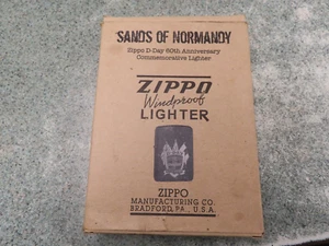 Zippo Sands Of Normandy 60th Anniversary Of D-Day OPEN BOX ITEM - Picture 1 of 5