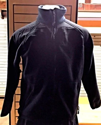 Chaqueta USGI Military Polartec® Negra Polar Clásica 300 - Mediana - Buen Estado Foto 1 de 2