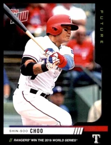 2019 Topps Now Futures World Series Mystery Auto 1/1 #82 Shin Soo Choo Rangers - Picture 1 of 2