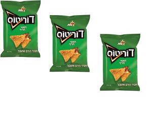 3X Doritos Corn Snack Sour & Hot Flavored Kosher By Elite Israel 70g