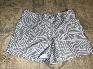 NSlazenger Girls Hydro Golf Shorts Gray White Adjustable Waist size Medium 10-12 - Picture 1 of 6