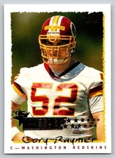 1995 Topps Cory Raymer #237  DRP, RC   Rookie  Washington Redskins 101894