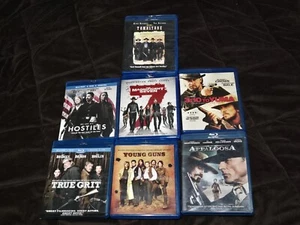 Western Blu-ray lot of 7-Tombstone/3:10 To Yuma/True Grit/Young Guns/Hostiles - Picture 1 of 3
