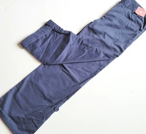 Gymboree Girls sz 10 Plus School Uniform Navy Pants NWT Cropped Versatility  - Picture 1 of 2