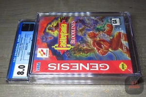 CGC 8.0 A+ - Castlevania: Bloodlines Sega Genesis 1998 ¡NUEVO! - ¡RARO! - Imagen 1 de 10